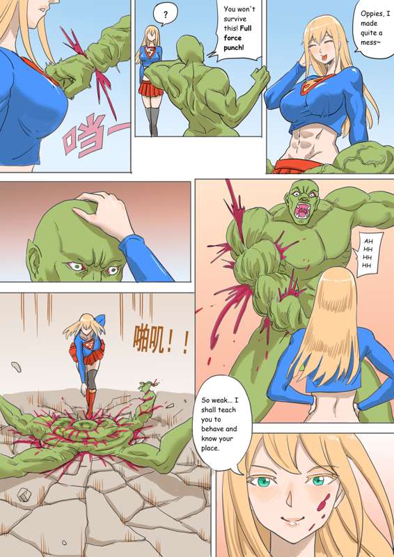 Giantess story 3 page 5 full