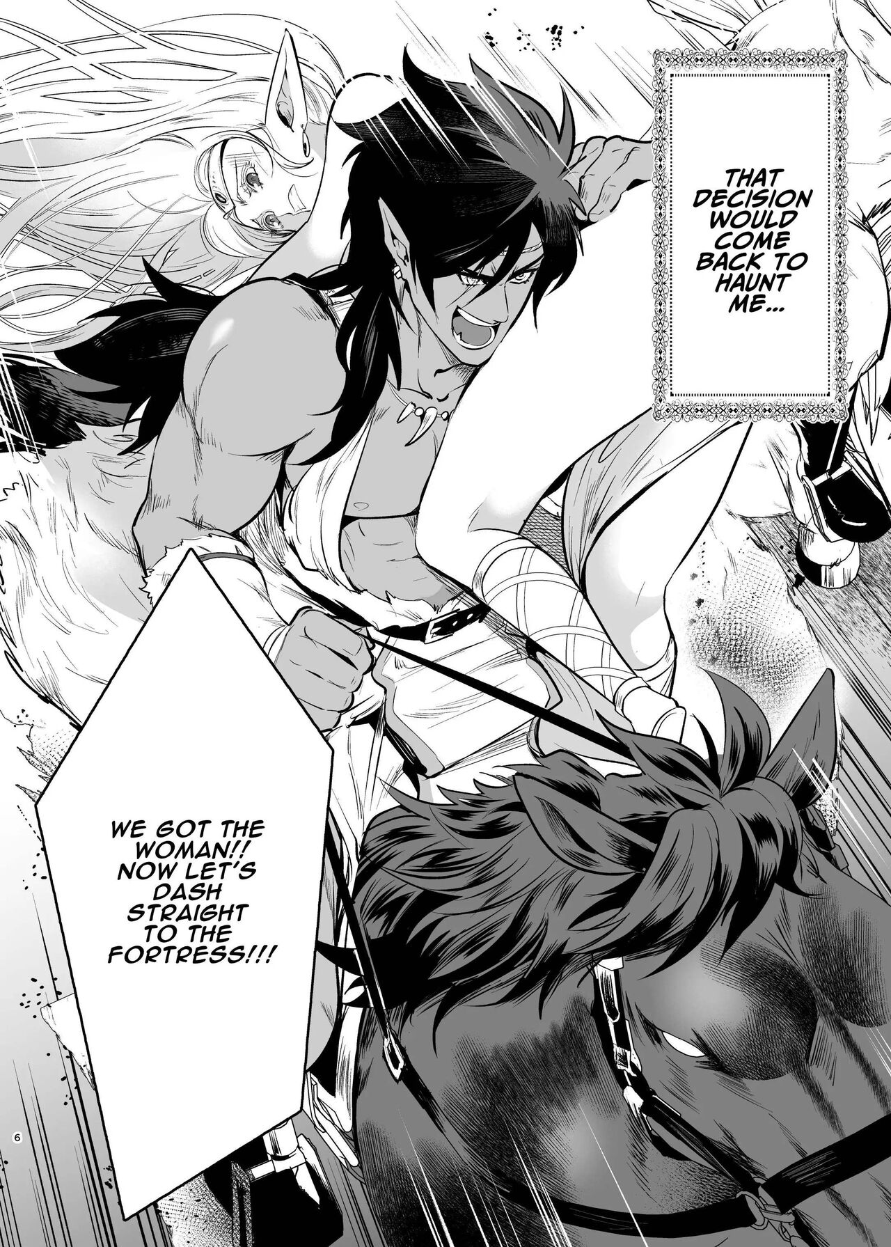 Orc no Hanayome ~Saraware Elf wa Kairaku ni Ochiru~ | Orc Bride ~Abducted Elf Corrupted by Pleasure~ page 4 full