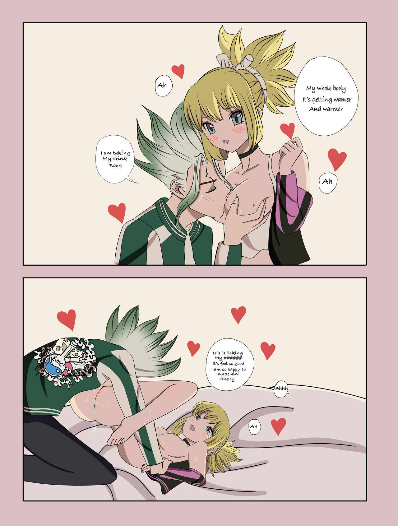 Senku and kohaku I love you page 4 full