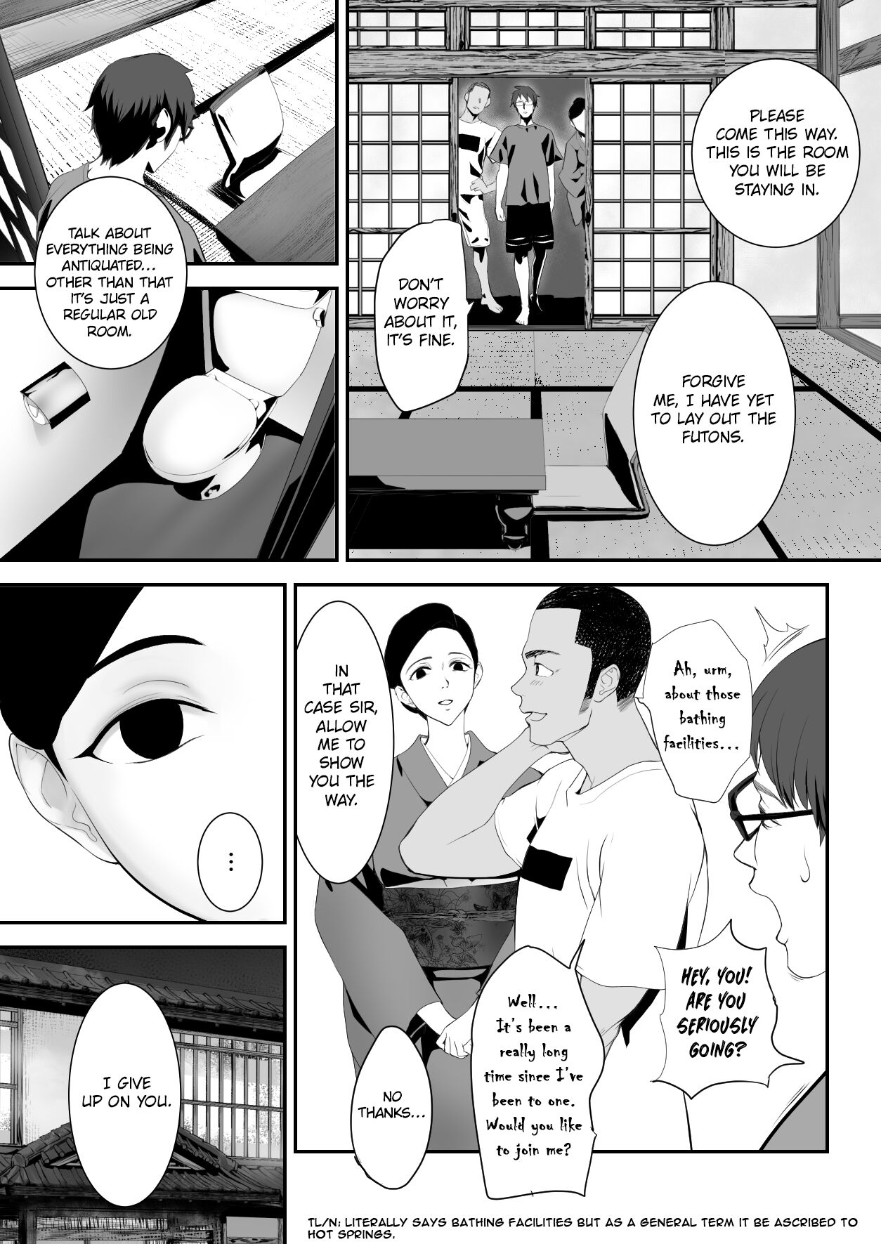 Hairyokan de no Ero Kyoufu Taiken | A Terrifying Erotic Experience at an Abandoned Inn page 7 full