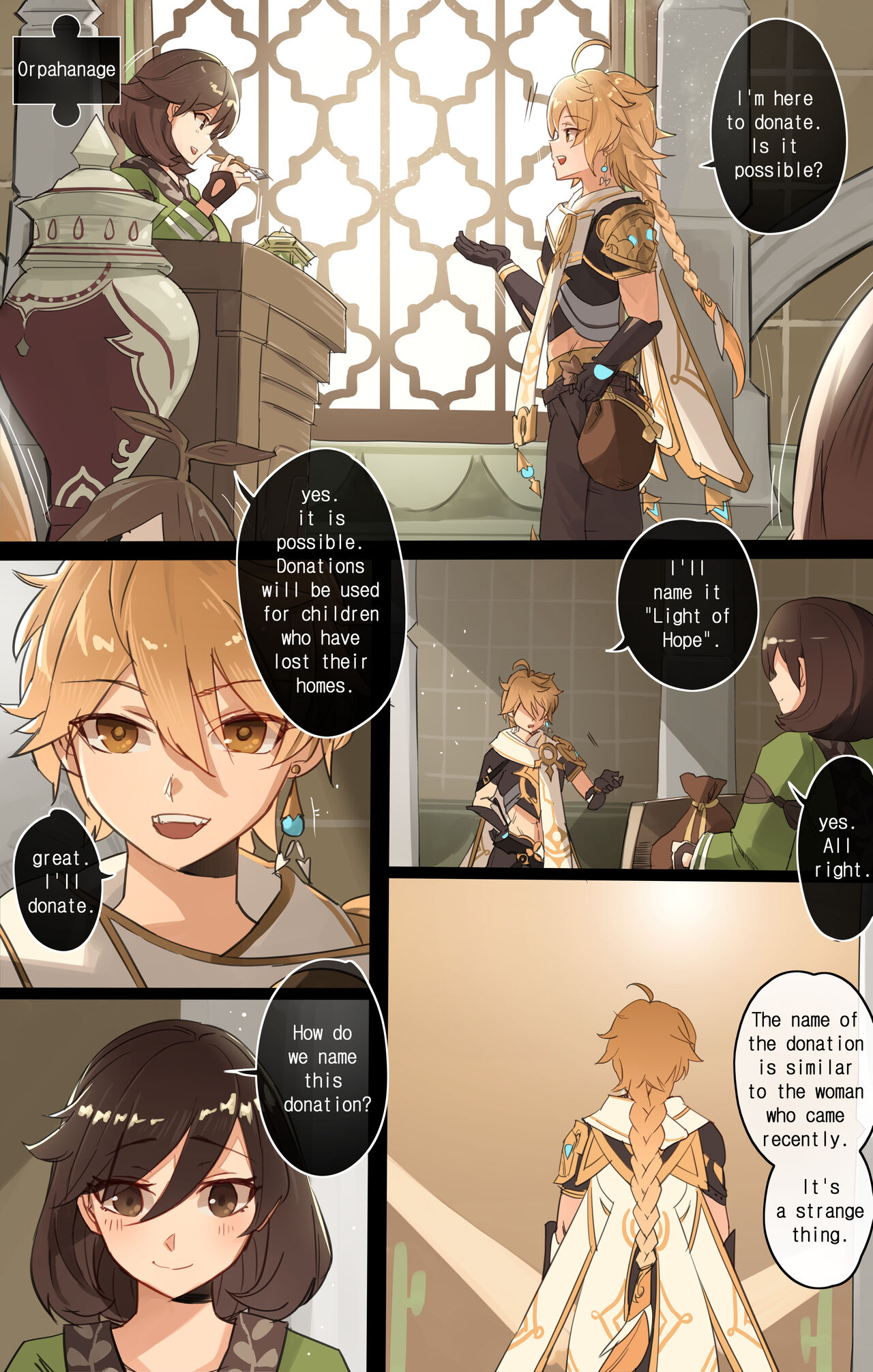 Genshin Impact IF Story I page 2 full