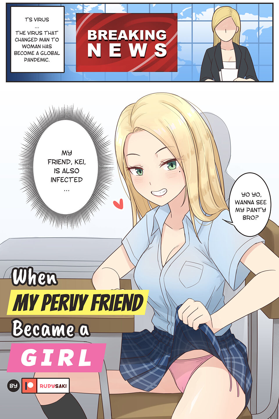 When My Pervy Friend Became a Girl page 1 full