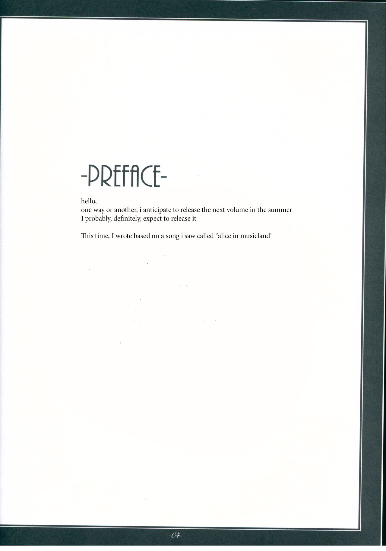 TICK TACK -Alice in M Sex Land- page 4 full