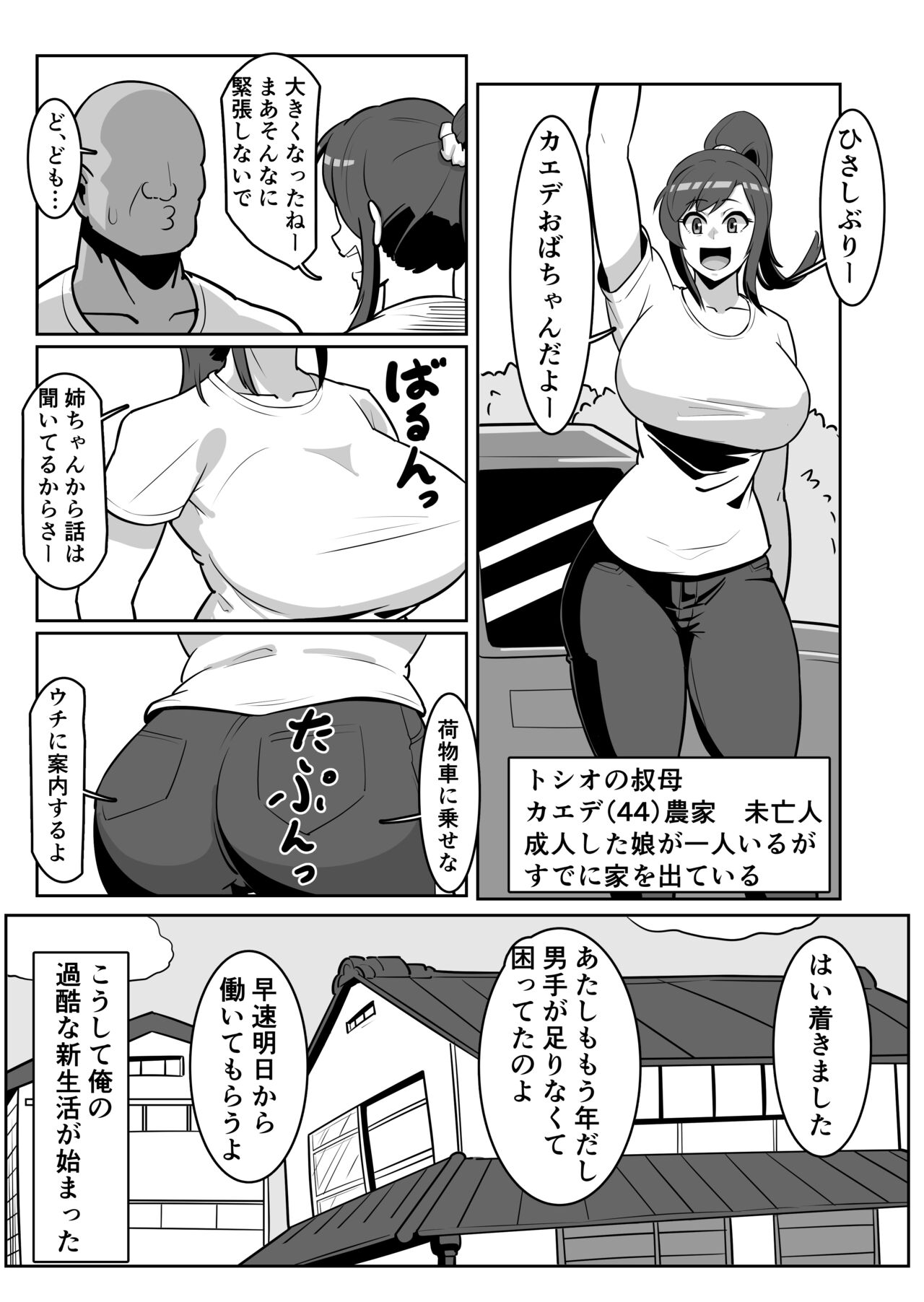 Bote Oba ~Isourou Saki no Oba-san o Haramasete Botebara Sex Zanmai!~ page 5 full