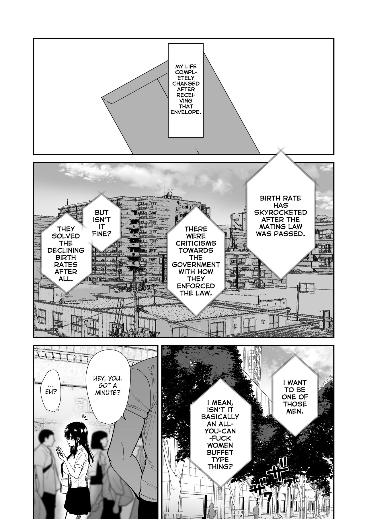 Taneduke Diary ~Seifu Kounin de Suki na Ko ni Tanetsuke Dekiru Hanashi~ | Mating Diary ~The Government Approved All-You-Can-Mate and Impregnate Story~ page 3 full