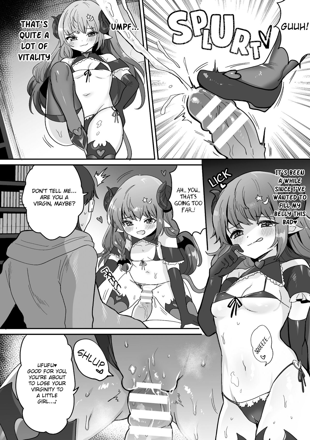 Namaiki! Mesugaki Futanari Sakusei Choukyou page 6 full