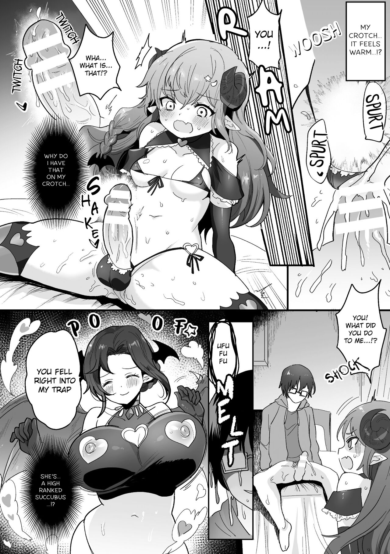 Namaiki! Mesugaki Futanari Sakusei Choukyou page 8 full
