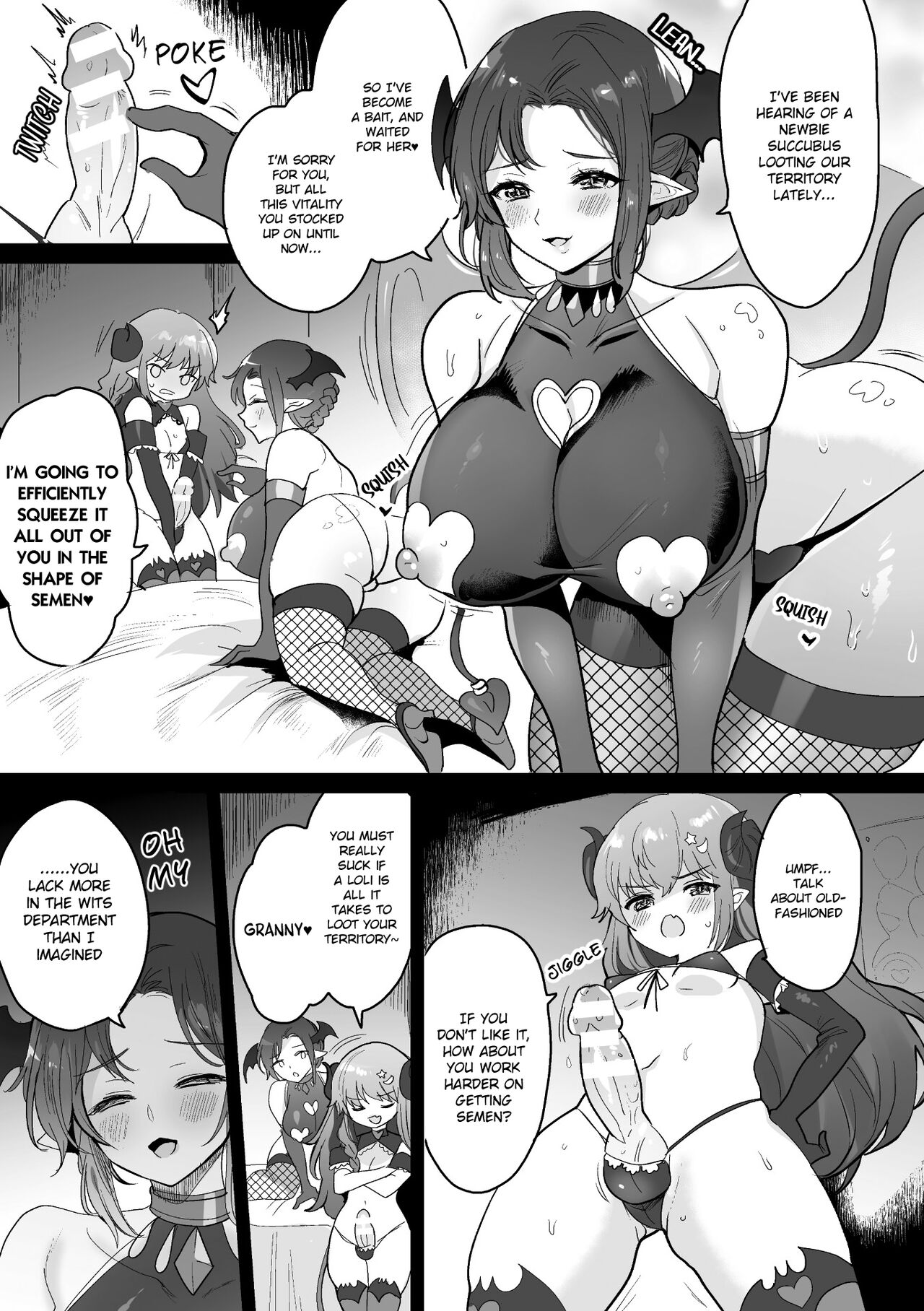 Namaiki! Mesugaki Futanari Sakusei Choukyou page 9 full