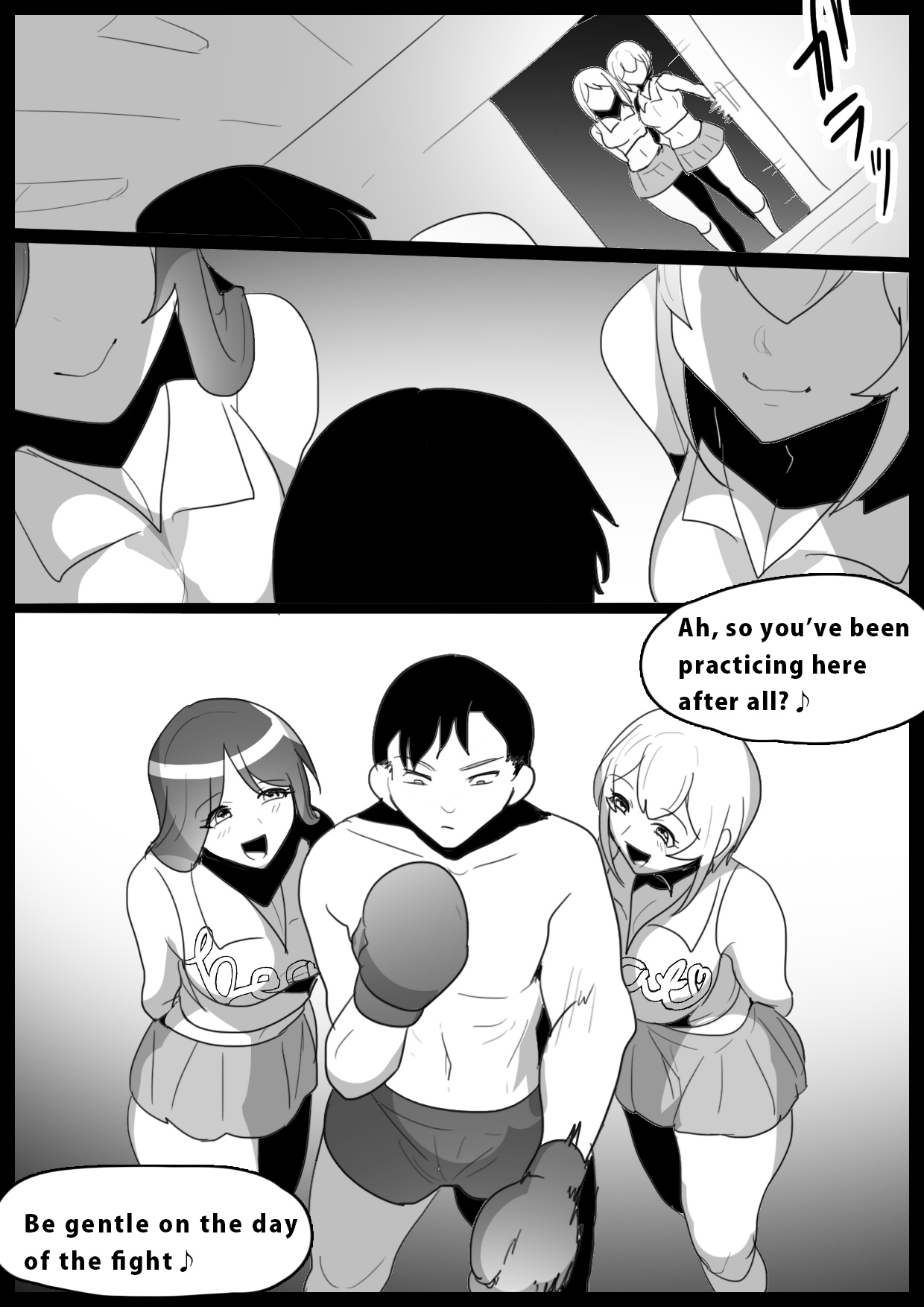 Cheerleader Joshi ni Mazo Ochi Saserarete, Senzoku Sandbag to Shite Umarekawatta Hanashi | Cheerleaders Corrupt Me Into Their Masochistic Sandbag page 7 full