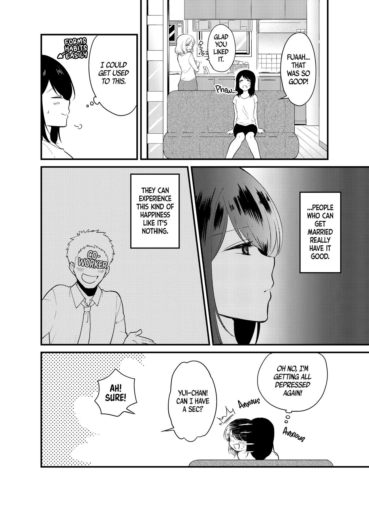 Yuri Couple ga Shitemita Kekka | Married Life Simulation page 9 full
