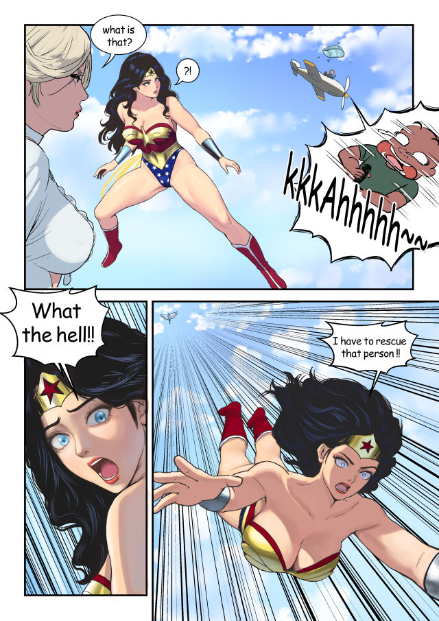 Wonder Woman comic page 6 full