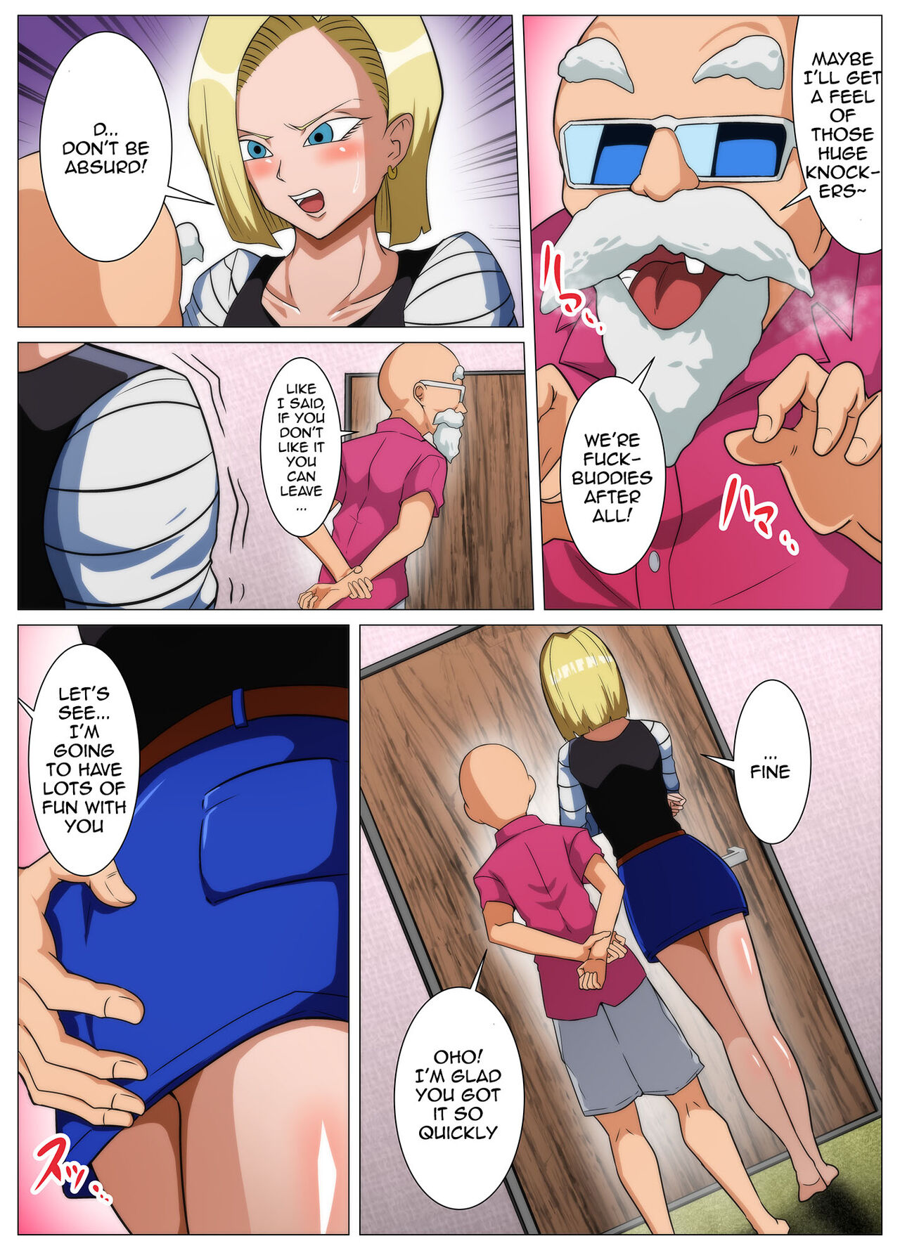 Ero Jii-san to Ecchi na Keiyaku o Shita Bakunyuu Hitozuma | The Perverted Old Man Makes An Agreement With The Big Breasted Housewife page 3 full