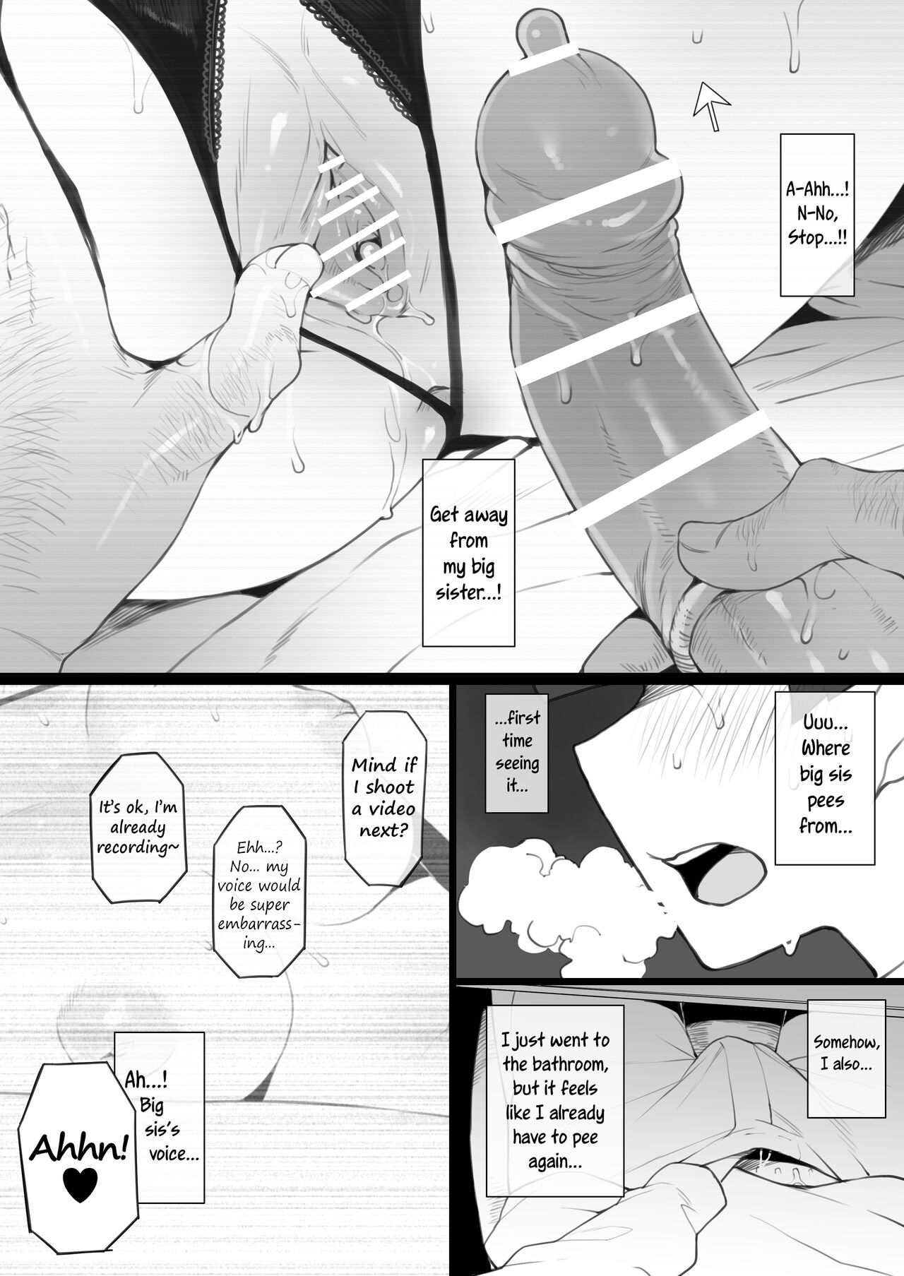 Daisuki na Onee-chan ni Karita Pasocon no Naka ni... | On the Laptop My Beloved Big Sister Lent Me… page 10 full