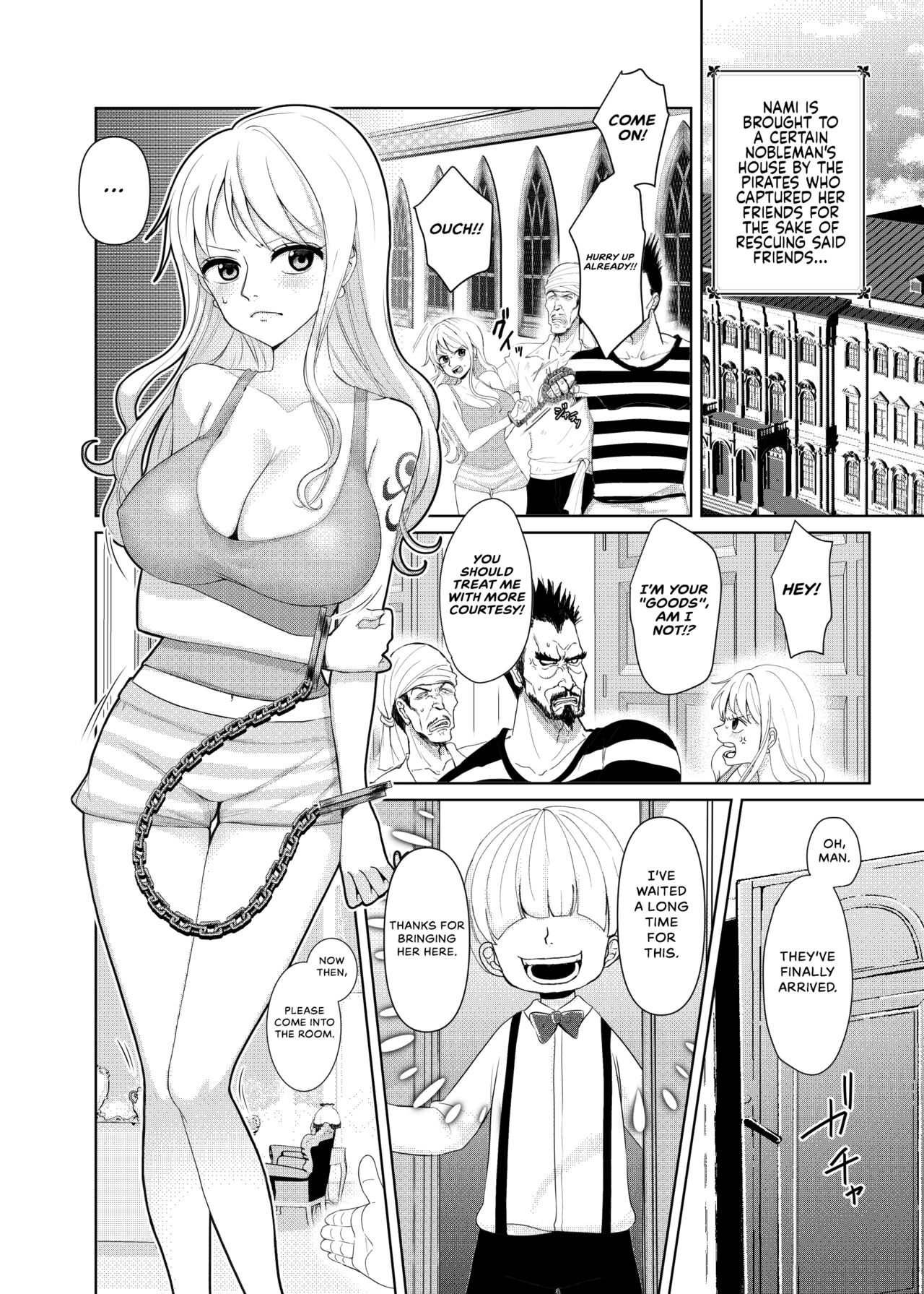 Nami ga Kanemochi no Gaki to Torihiki page 1 full