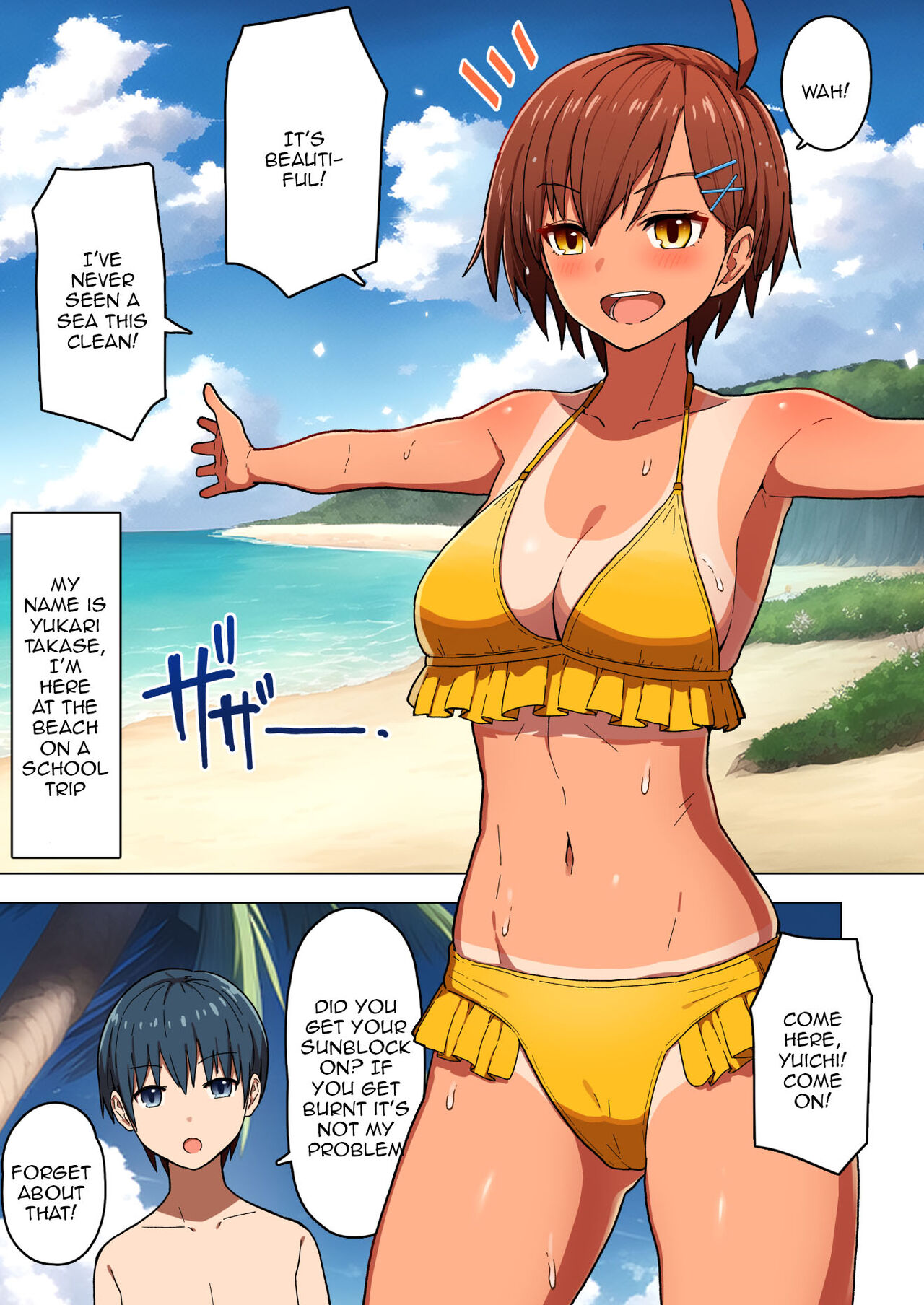 Shuugaku Ryokou, Kanojo Ubarareru Nettaiya | A School Trip, a Tropical Night Where She Is Taken By Force page 6 full
