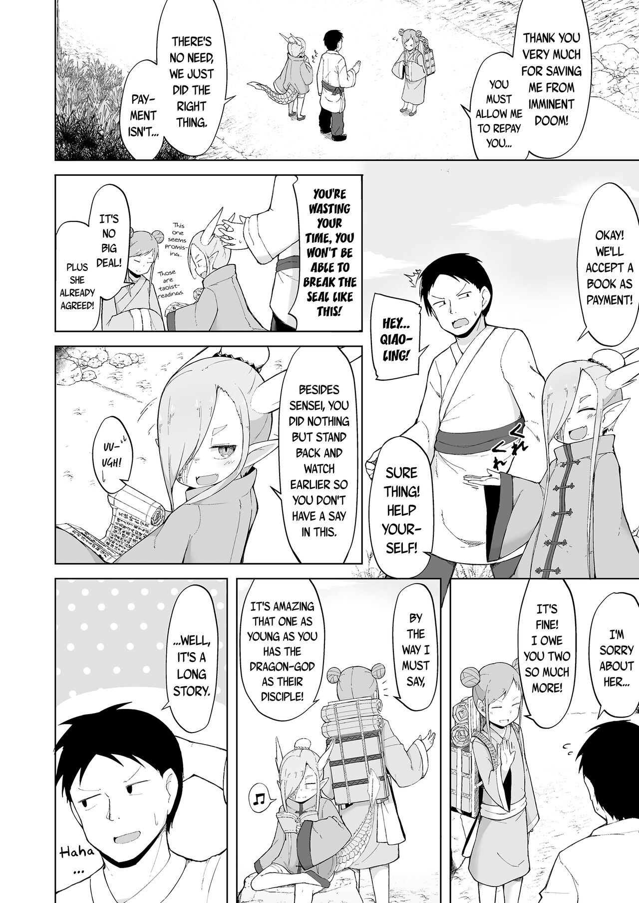 Doushi Roushi to Sekigan Ryuu | The Master Taoist and The One-Eyed Dragon page 2 full