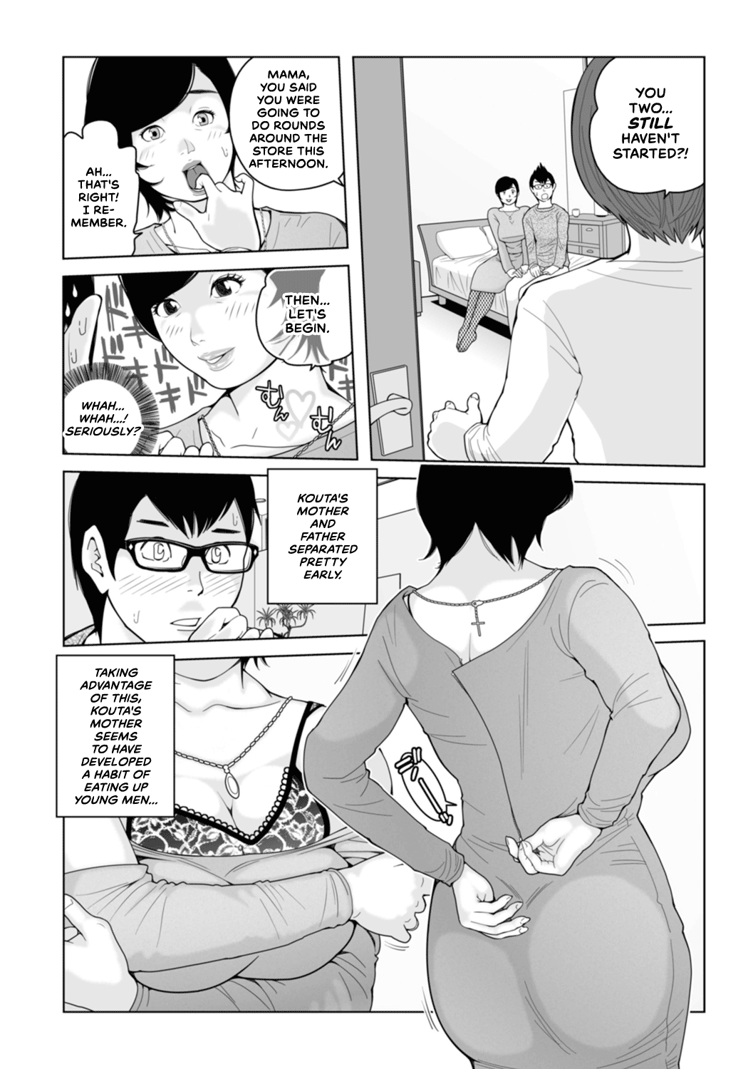 Mama-tachi... Harandemo ii no? page 6 full