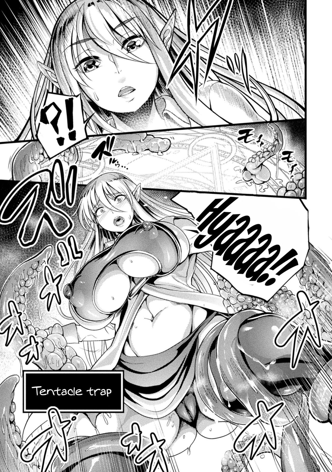 Ero Trap Dungeon! Elf kari no Shokushuana Ep.1 | Lewd Trap Dungeon! The Elf Hunting Tentacle Hole Ep.1 page 5 full