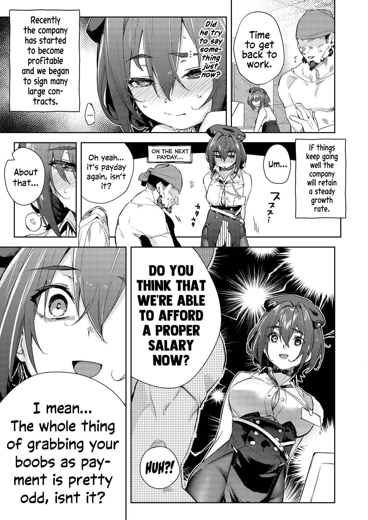 Kyuuryou wa Omune ja Dame desu ka? | Can I Pay You With My Breasts? page 4 full