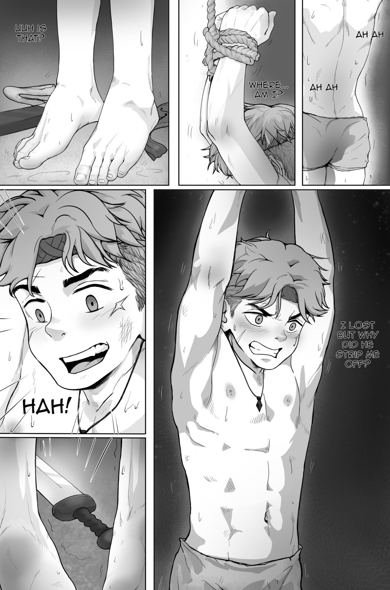 Ochita Eiyuu Theseus Tai Minotaur - Fallen Hero Theseus VS Minotaur page 8 full