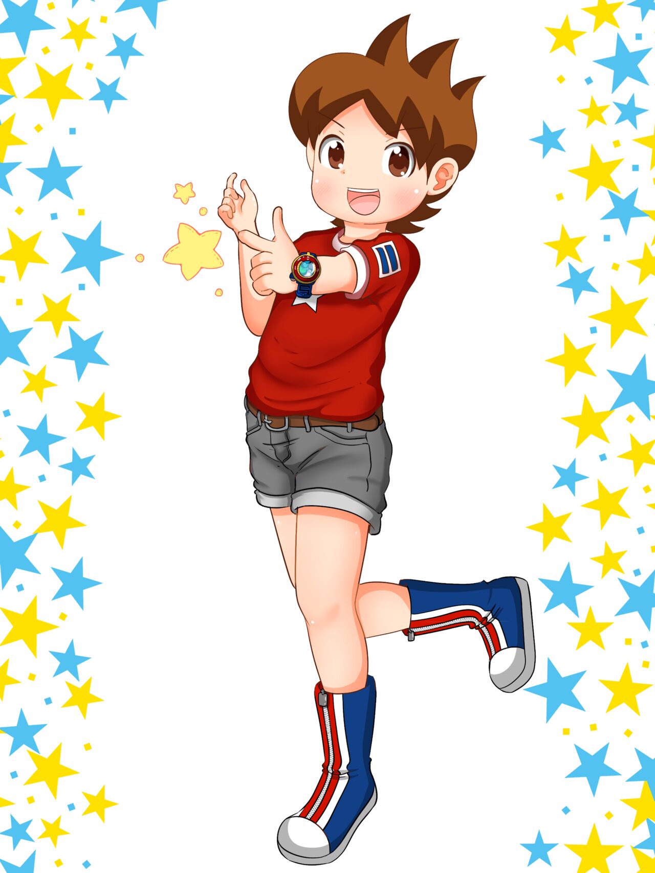 Yokai Watch no Amano Keita-kun no Ecchi na Illust Shuu ver.4 page 7 full