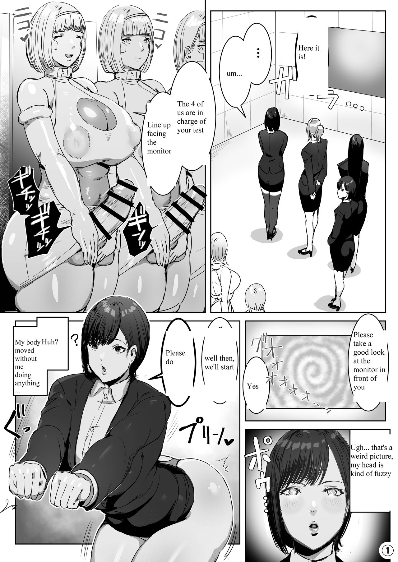 Haiteku Kigyou ni Sennyuu shitara Futanari Android ni Kaizou Sareta | Entering a Certain Tech Company, I Was Made to Inherit an Futa-Android. page 4 full