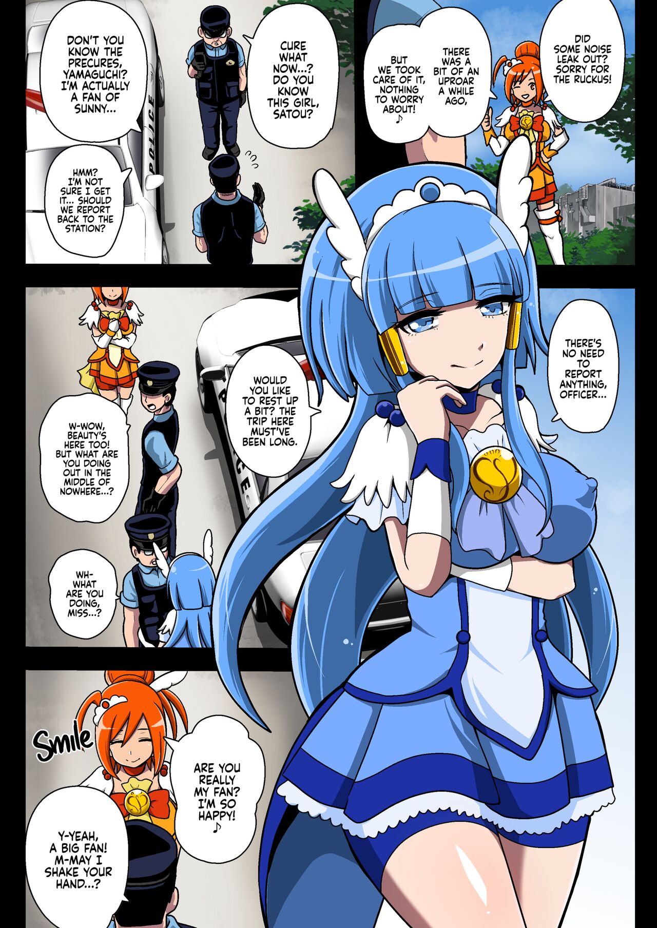 Smile Parasite, Sonogo. | Smile Parasite Afterwards. page 3 full