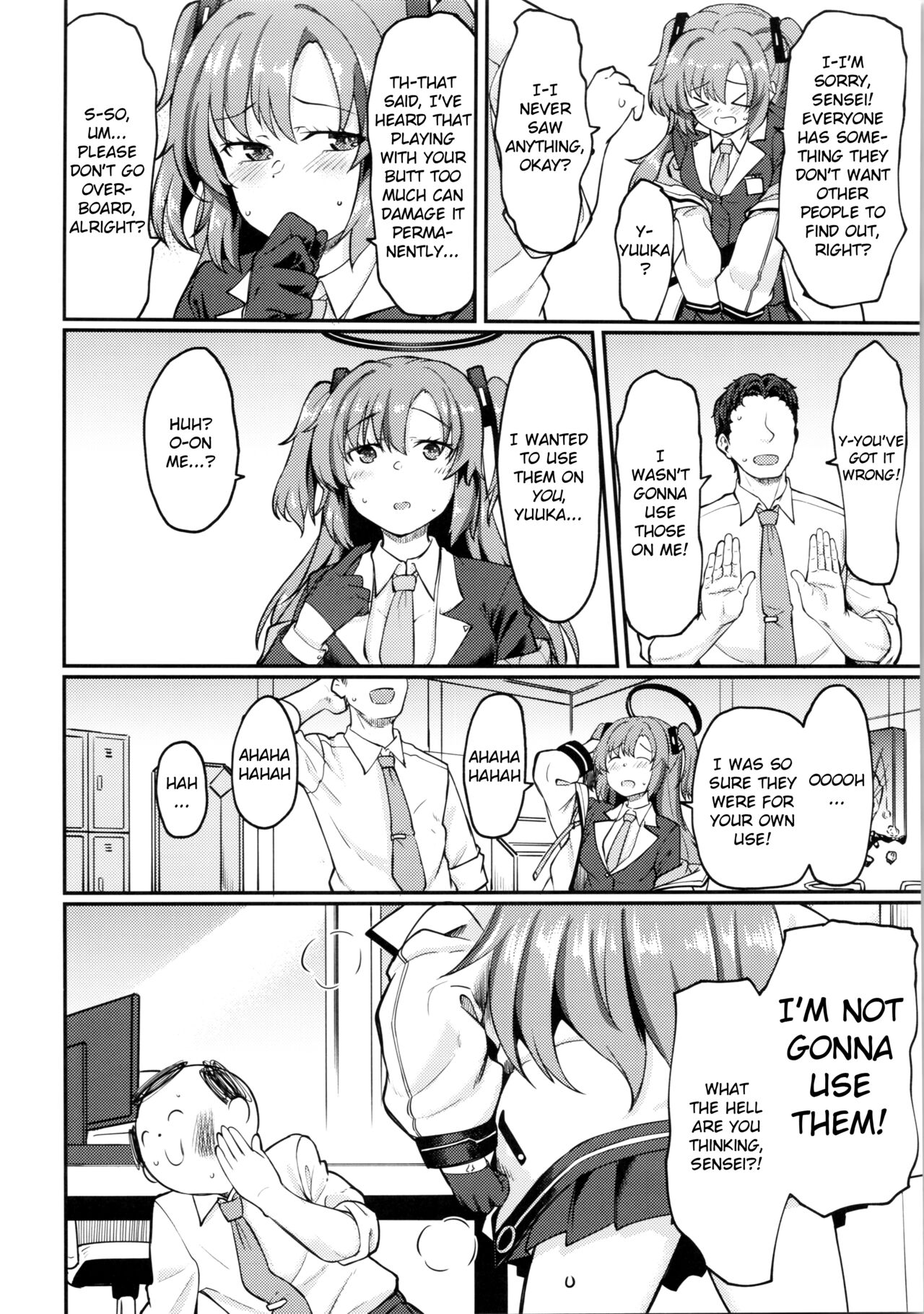 Blue Ana! Yuuka Hen page 5 full