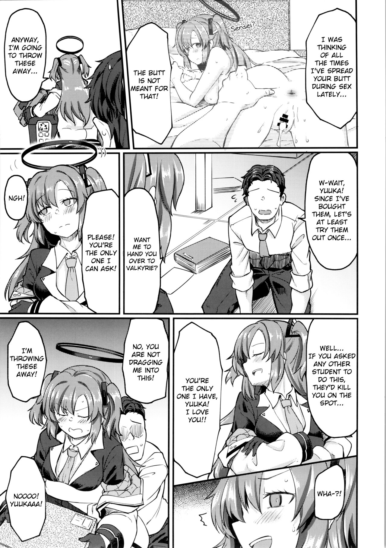 Blue Ana! Yuuka Hen page 6 full