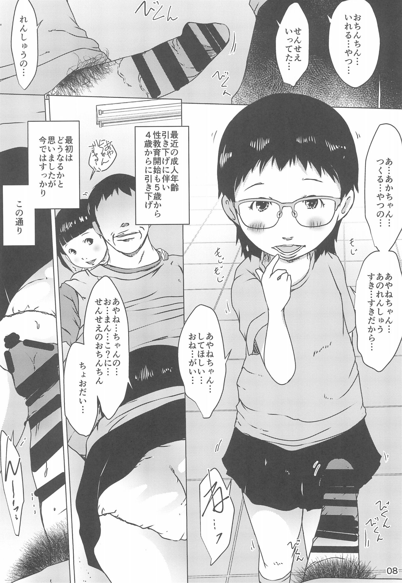 Jian Hassei: Puni Pedo Kindergarten 2022 page 8 full