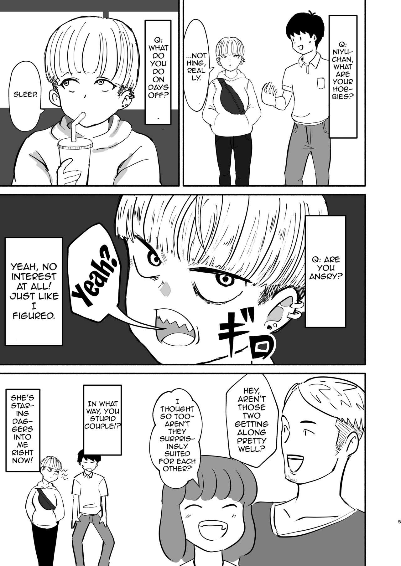 Motenai ore o Mikaneta Tomodachi ga Onnanoko o Shokai Shite Kureta Hanashi. page 4 full