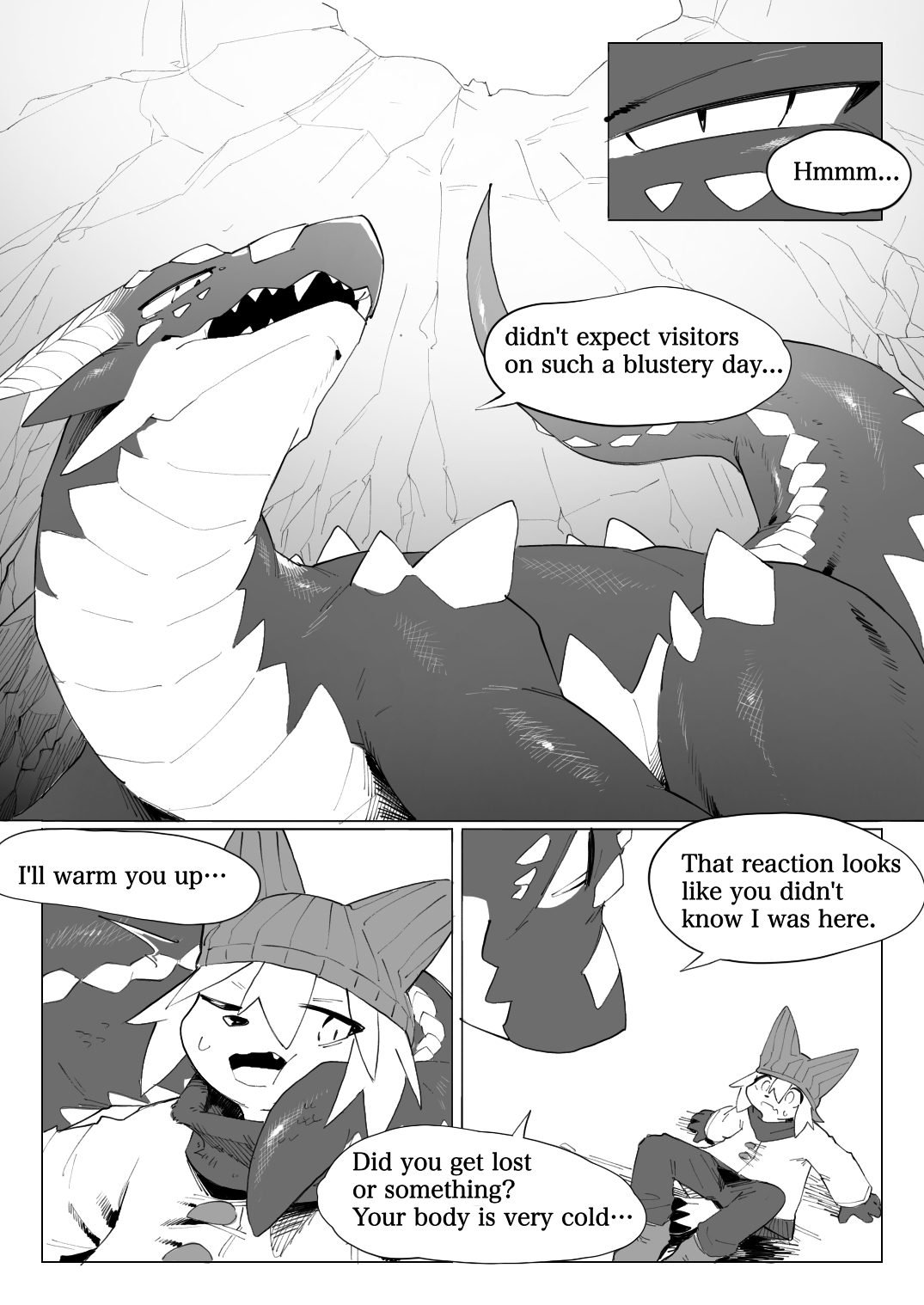 Sounan Kemo to Dragon | Dragon of the Cave page 4 full