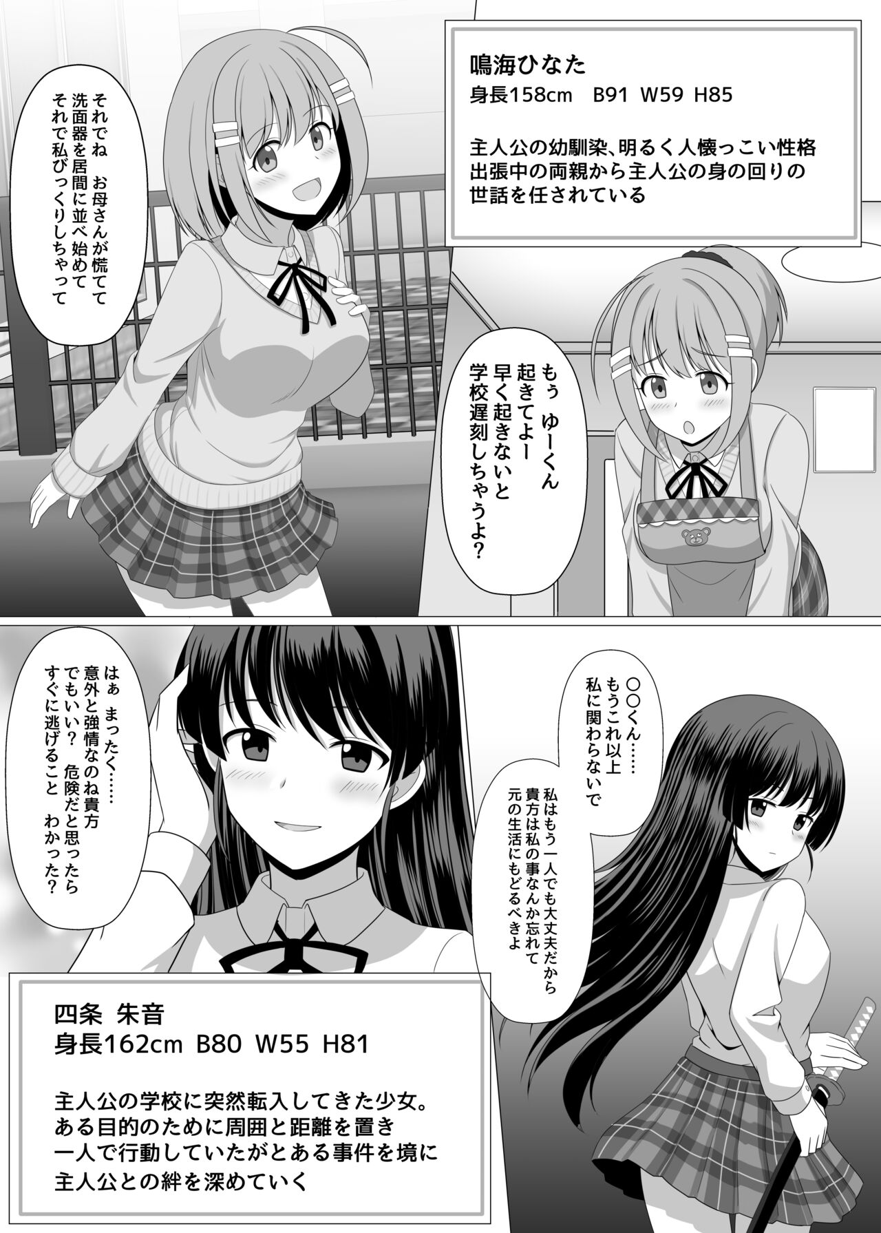 Nouryoku Battle-kei Manga de Osananajimi ga Teki ni Ayatsurareru Hanashi page 1 full