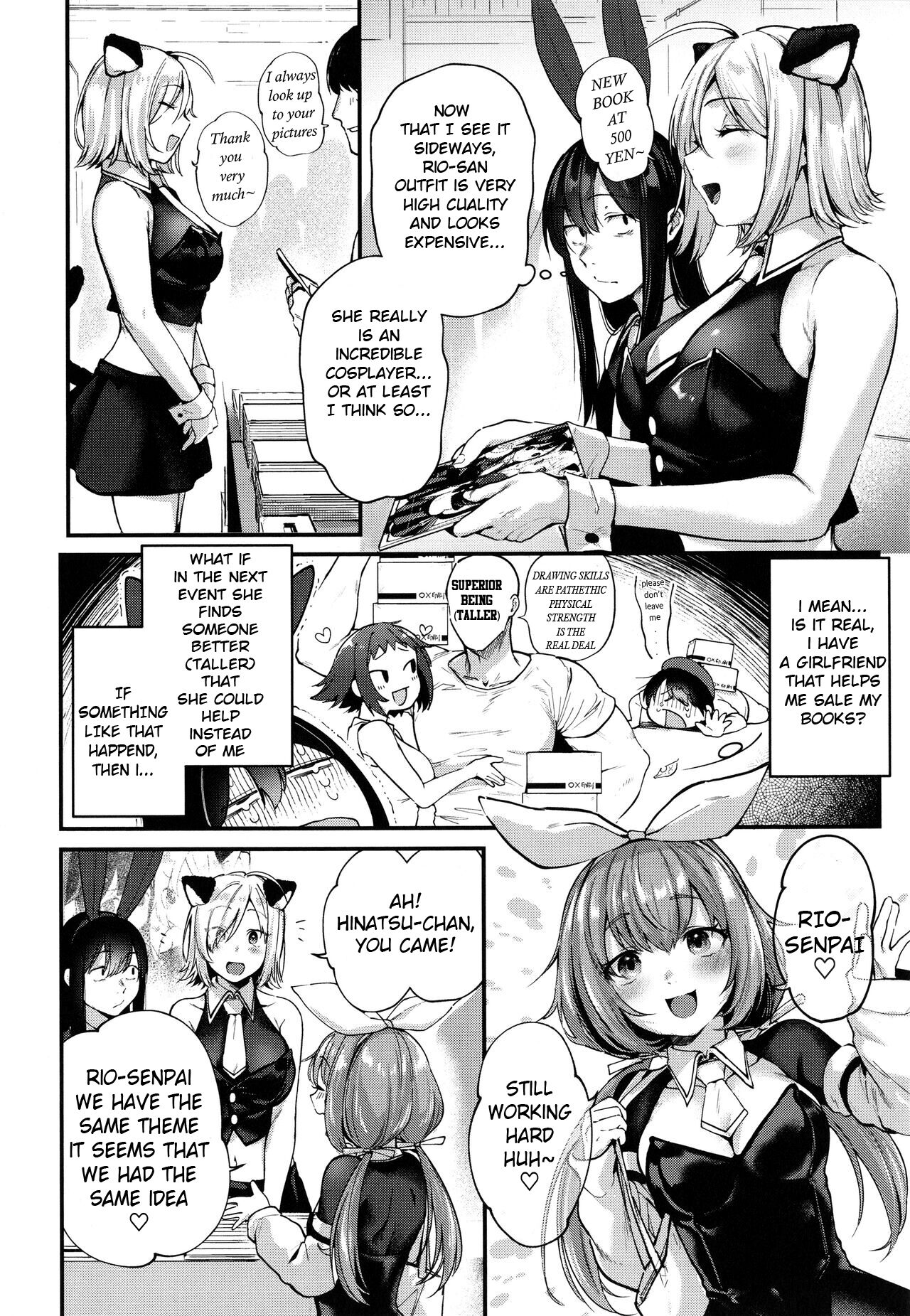 Doujin Sakka wa After 3P no Yume o Miru ka | Do Doujin Artists Dream of Having a Cosplayer Threesome? page 2 full