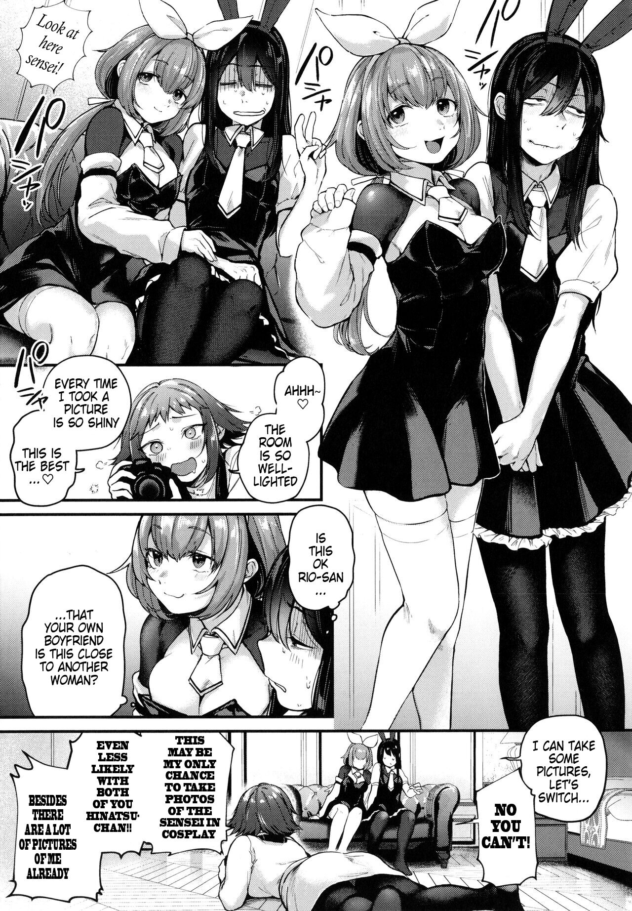 Doujin Sakka wa After 3P no Yume o Miru ka | Do Doujin Artists Dream of Having a Cosplayer Threesome? page 5 full