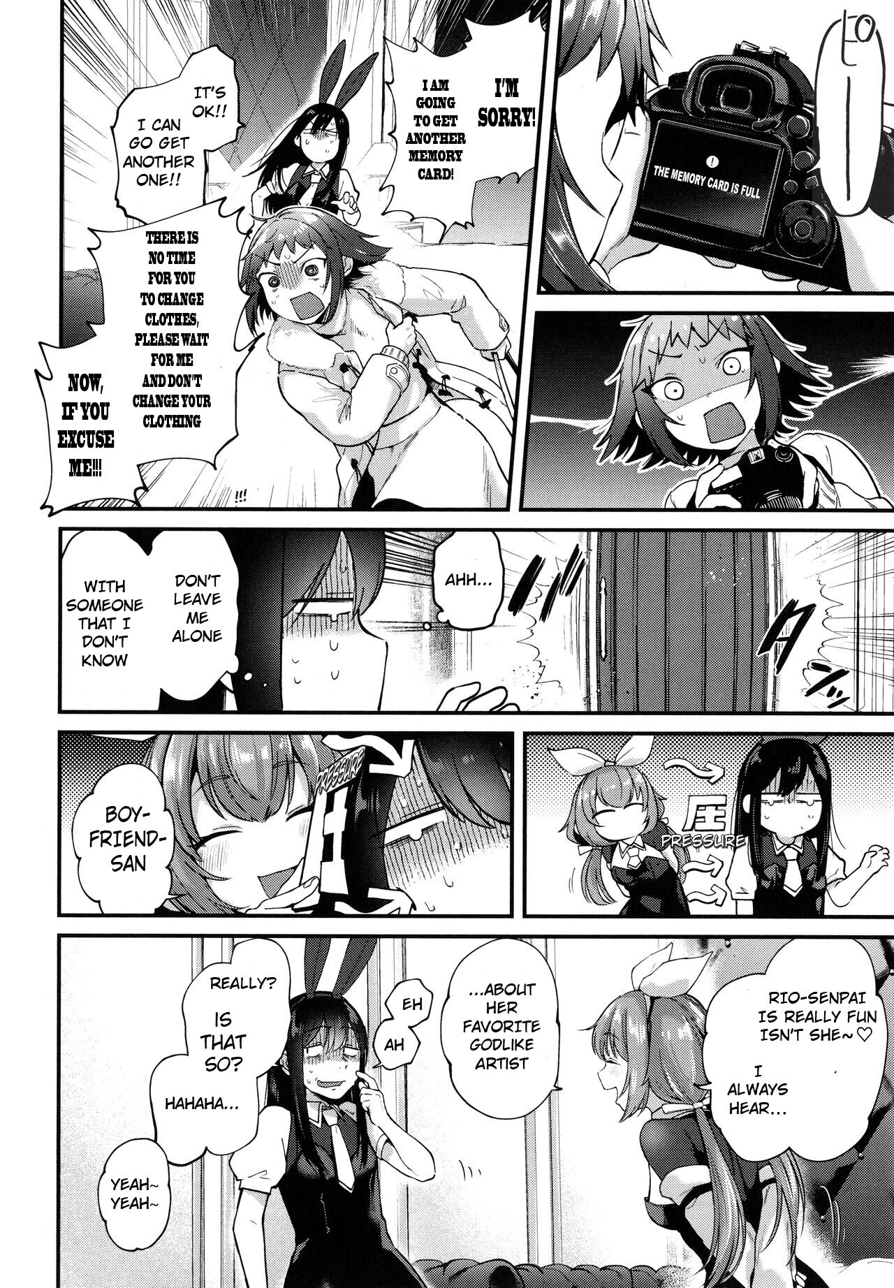 Doujin Sakka wa After 3P no Yume o Miru ka | Do Doujin Artists Dream of Having a Cosplayer Threesome? page 6 full