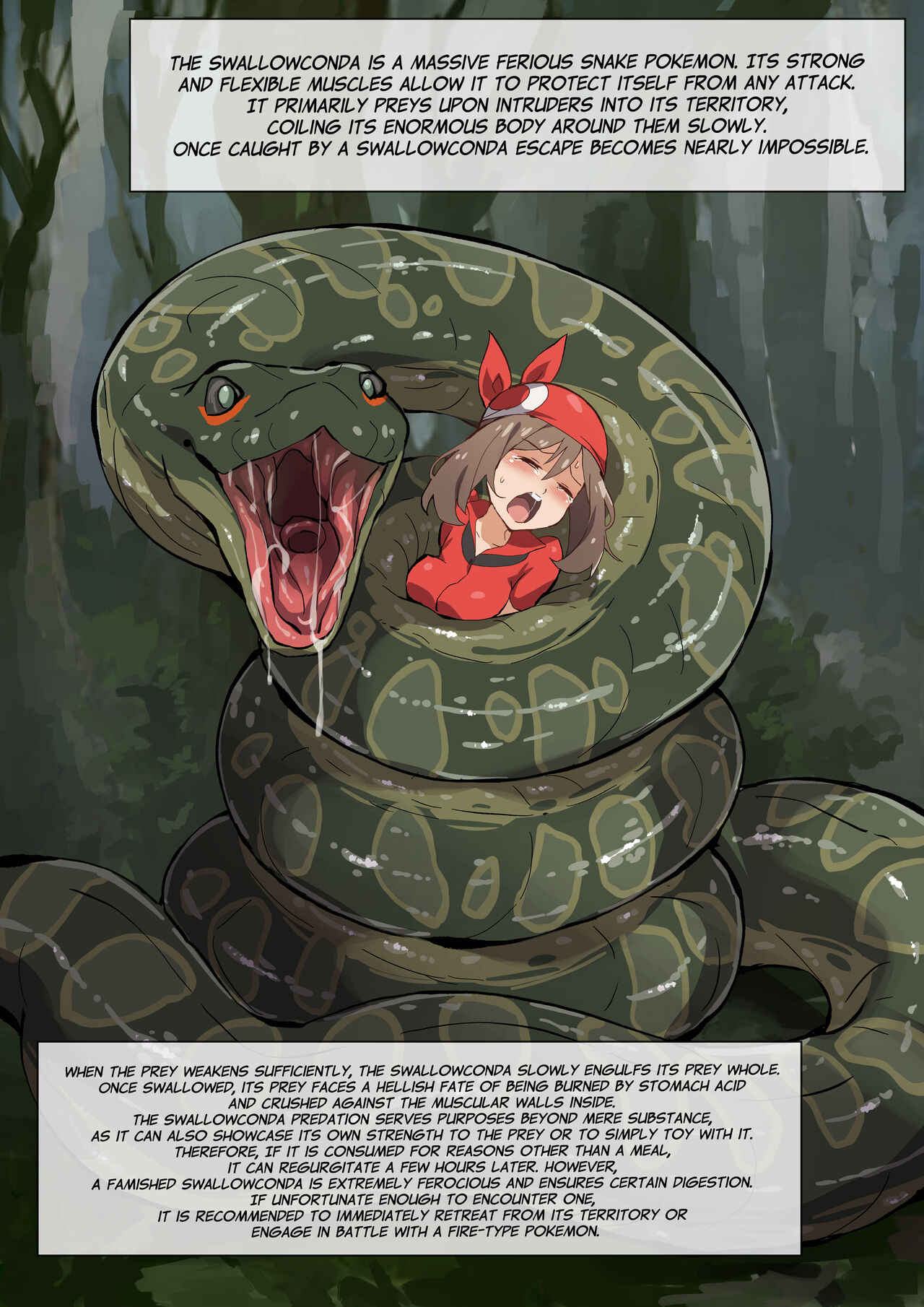 Hell Of Swallowed One-Shot Haruka Vs Swallowconda page 8 full