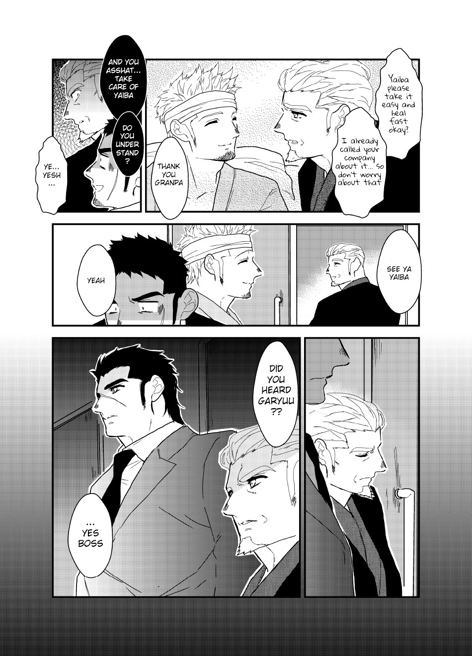 Moshimo Yakuza o Byoushitsu de Okashite Mitara. | What if I tried fucking a yakuza in a hospital room? page 9 full