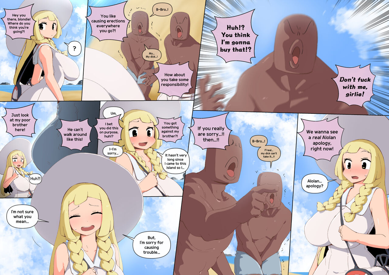 Lillie Comic page 1 full