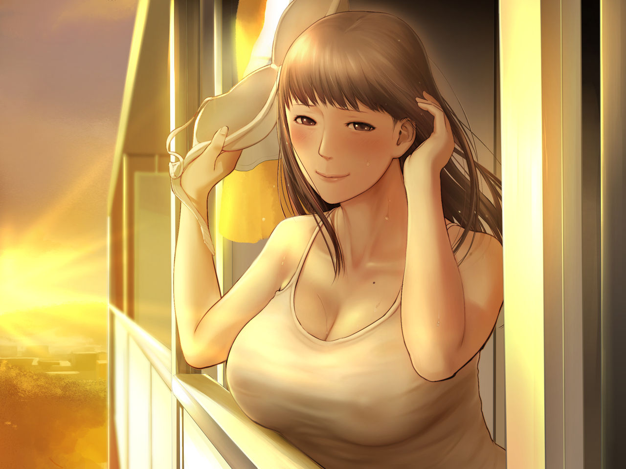 Tonari no Onee-san no Shitagi o Nusundara Kiseki ga Okita Hanashi o Shiyou |  Let’s Talk About the Story of A Miracle that Happened When I Stole the Underwear of the Lady Next Door page 2 full