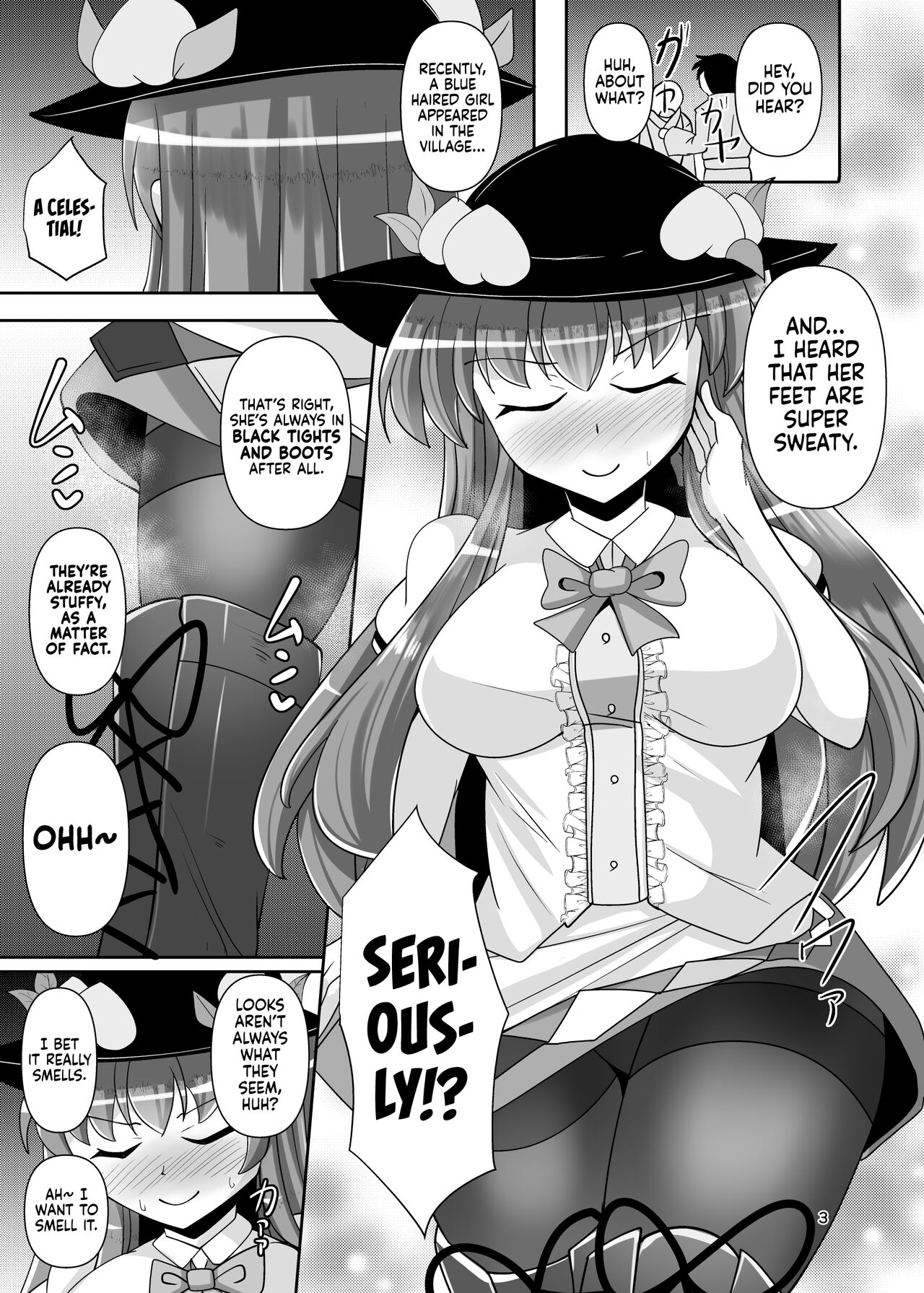 Ashiura no Nioi o Kagasete Kureru Tenshi-chan no Hon page 3 full