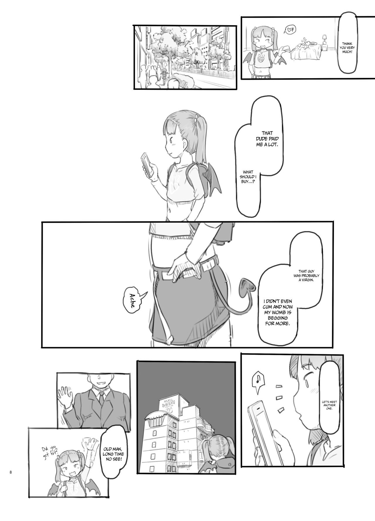 Mesugaki Succubus o Wakaraseru | Getting To Know a Young And Horny Succubus page 7 full