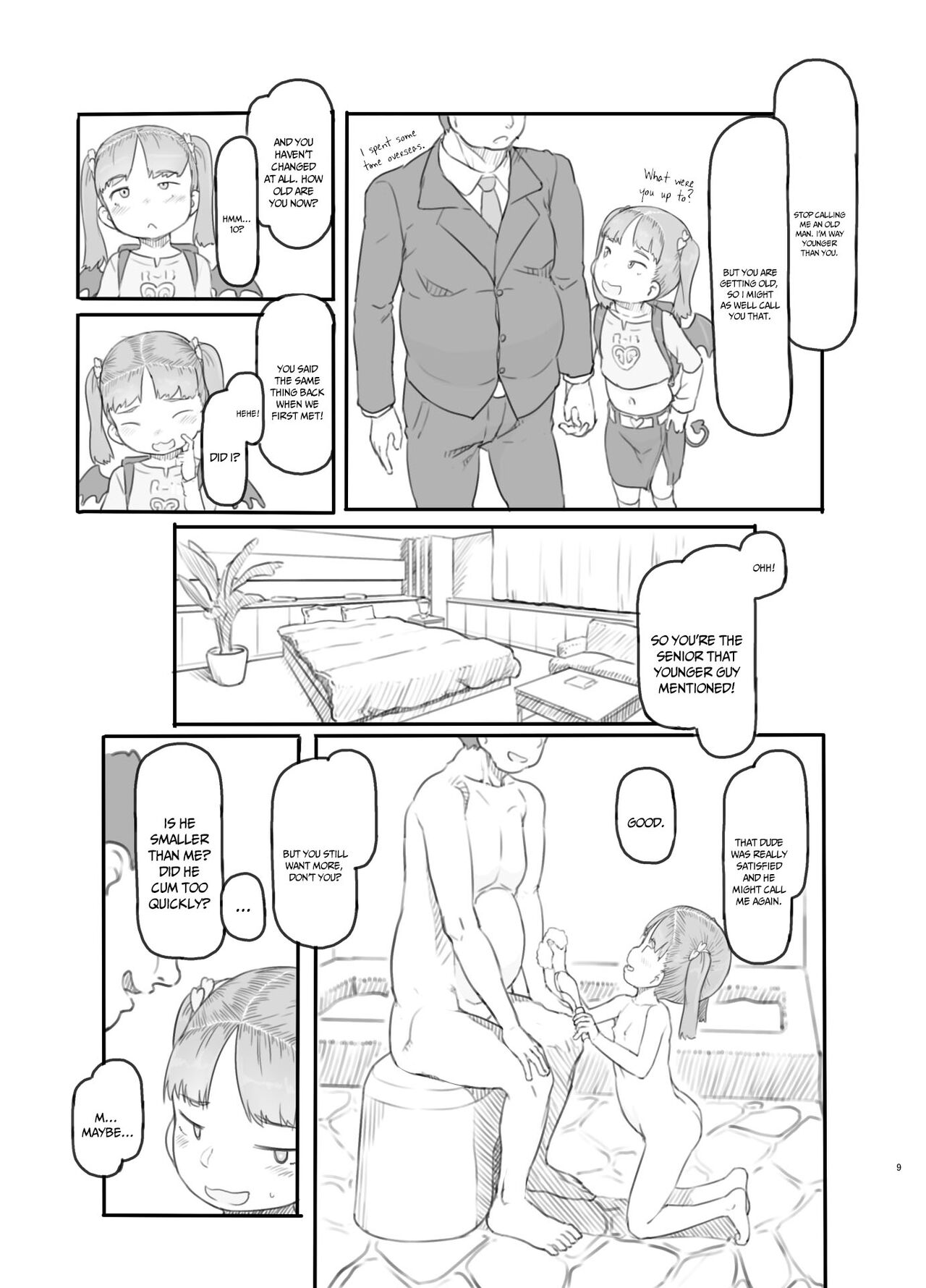 Mesugaki Succubus o Wakaraseru | Getting To Know a Young And Horny Succubus page 8 full