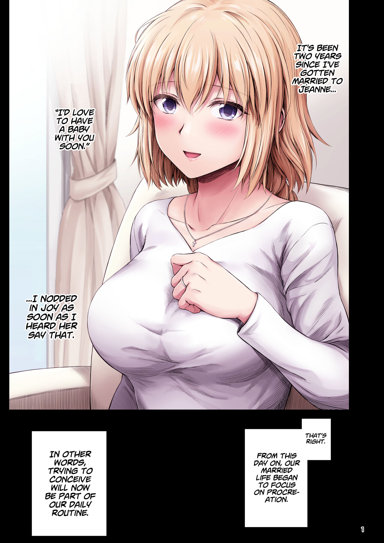 Jeanne to Kodomo no Tsukurikata  - I'm going to have a baby with Jeanne tonight page 2 full