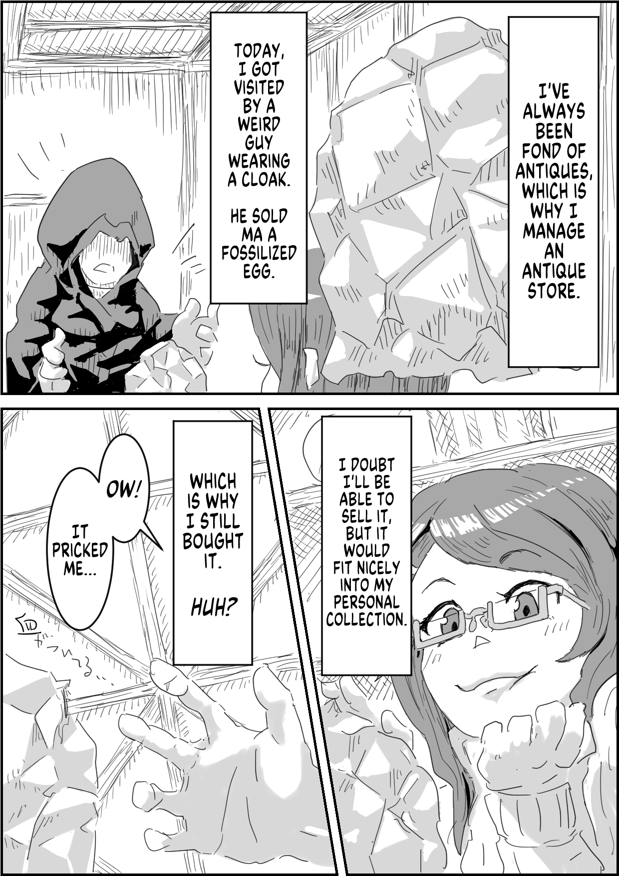 Alien's Egg page 3 full