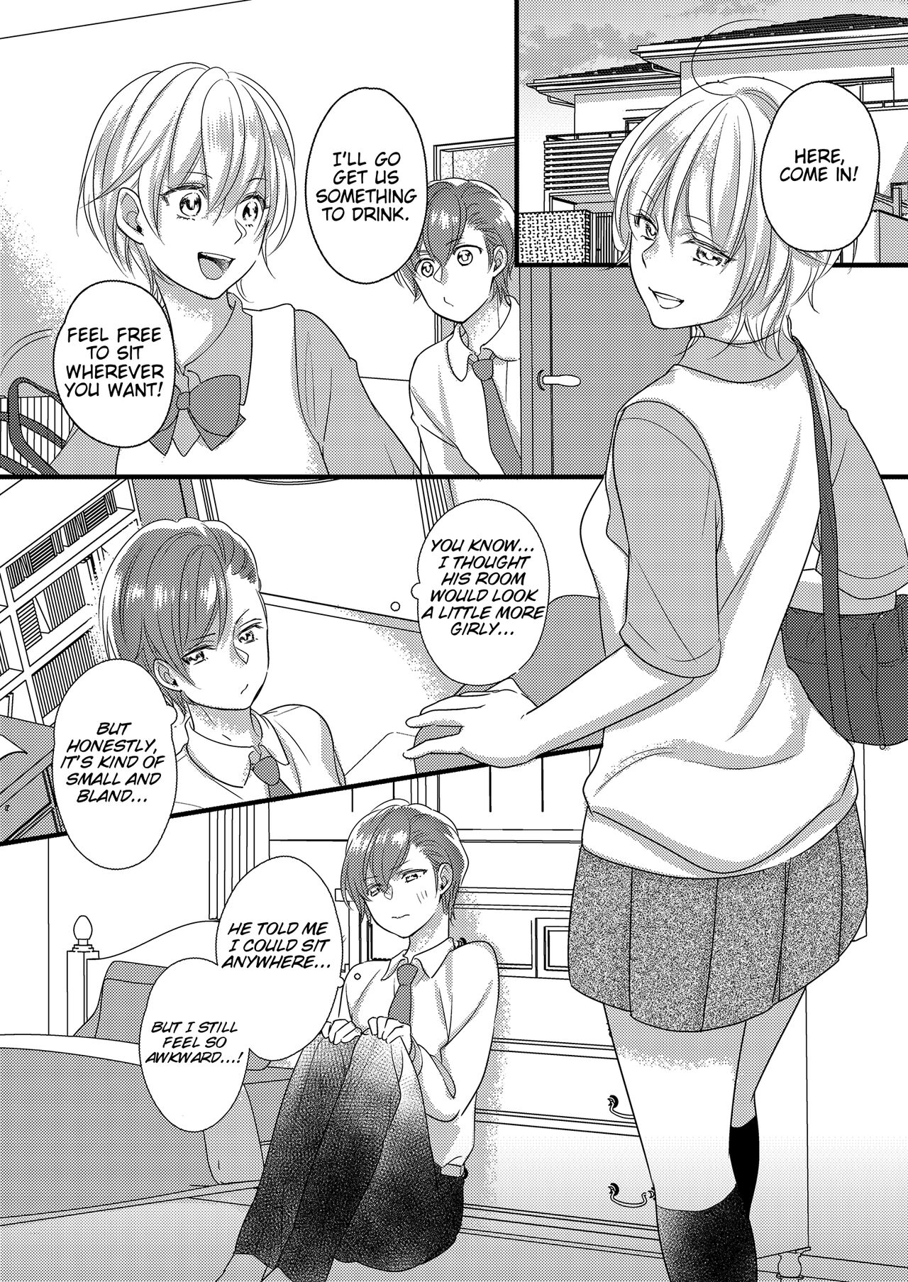 Haru and Sana ～Love Connected Through Cosplay～ page 9 full