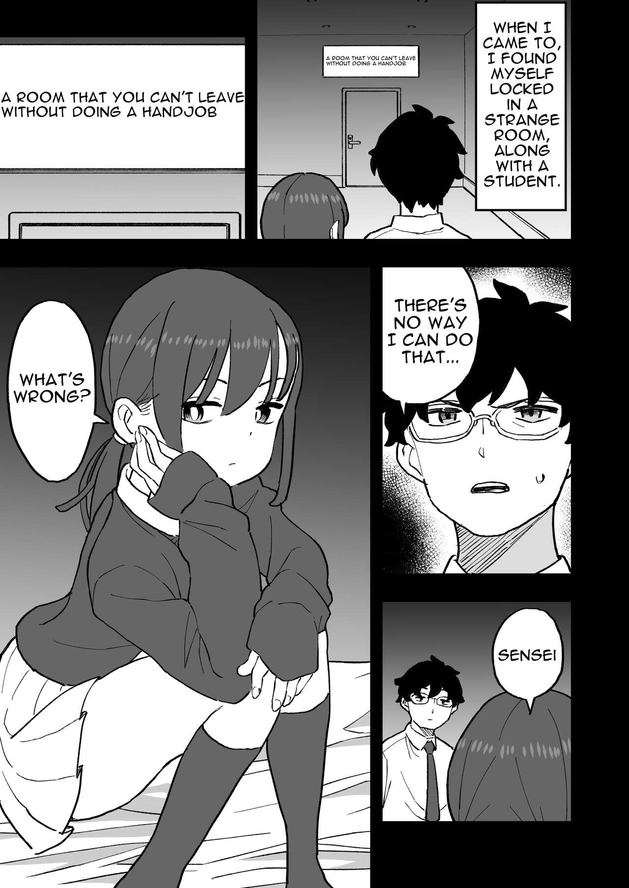 Buaisou na Kareshi Mochi no Oshiego to Eroi Koto Shinai to Derenai Heya ni Tojikomerareta Hanashi | A Story About Being Locked In a Room Where You Can't Leave Unless I Do Perverted Stuff With My Apathetic, Boyfriend-Having Student page 3 full