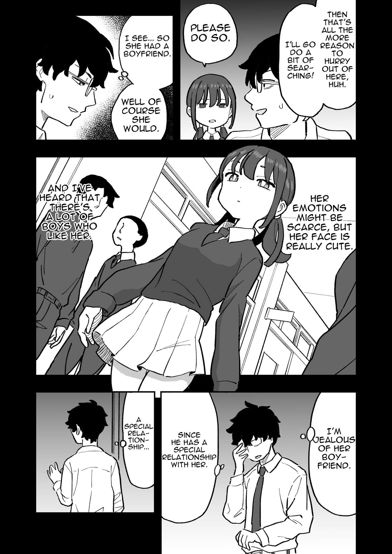 Buaisou na Kareshi Mochi no Oshiego to Eroi Koto Shinai to Derenai Heya ni Tojikomerareta Hanashi | A Story About Being Locked In a Room Where You Can't Leave Unless I Do Perverted Stuff With My Apathetic, Boyfriend-Having Student page 5 full