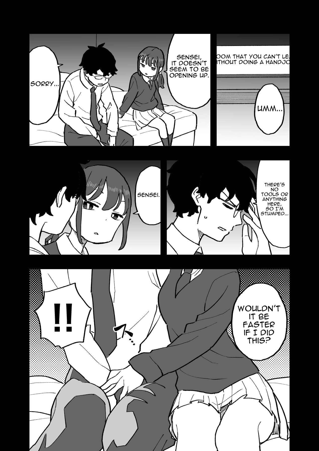Buaisou na Kareshi Mochi no Oshiego to Eroi Koto Shinai to Derenai Heya ni Tojikomerareta Hanashi | A Story About Being Locked In a Room Where You Can't Leave Unless I Do Perverted Stuff With My Apathetic, Boyfriend-Having Student page 7 full