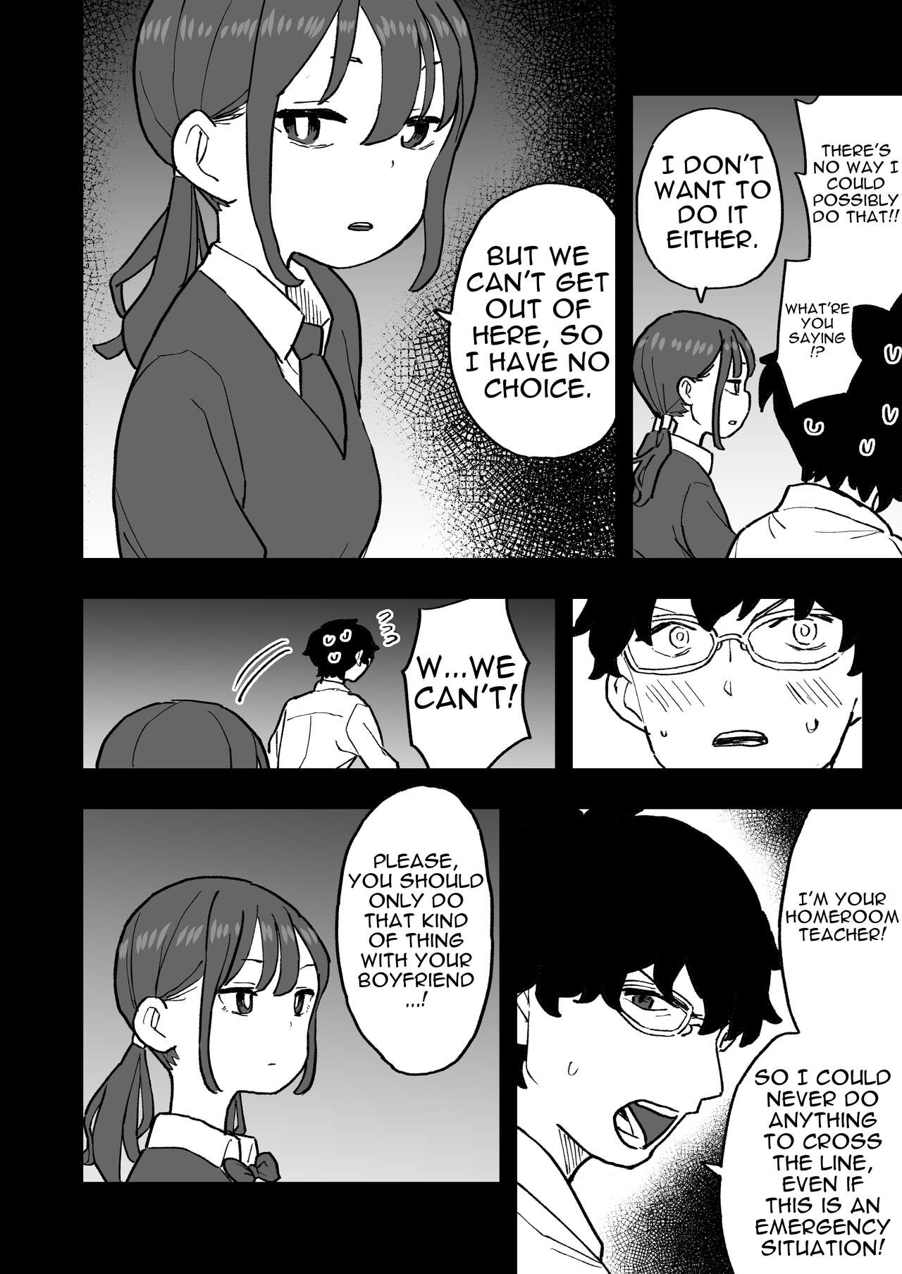 Buaisou na Kareshi Mochi no Oshiego to Eroi Koto Shinai to Derenai Heya ni Tojikomerareta Hanashi | A Story About Being Locked In a Room Where You Can't Leave Unless I Do Perverted Stuff With My Apathetic, Boyfriend-Having Student page 8 full
